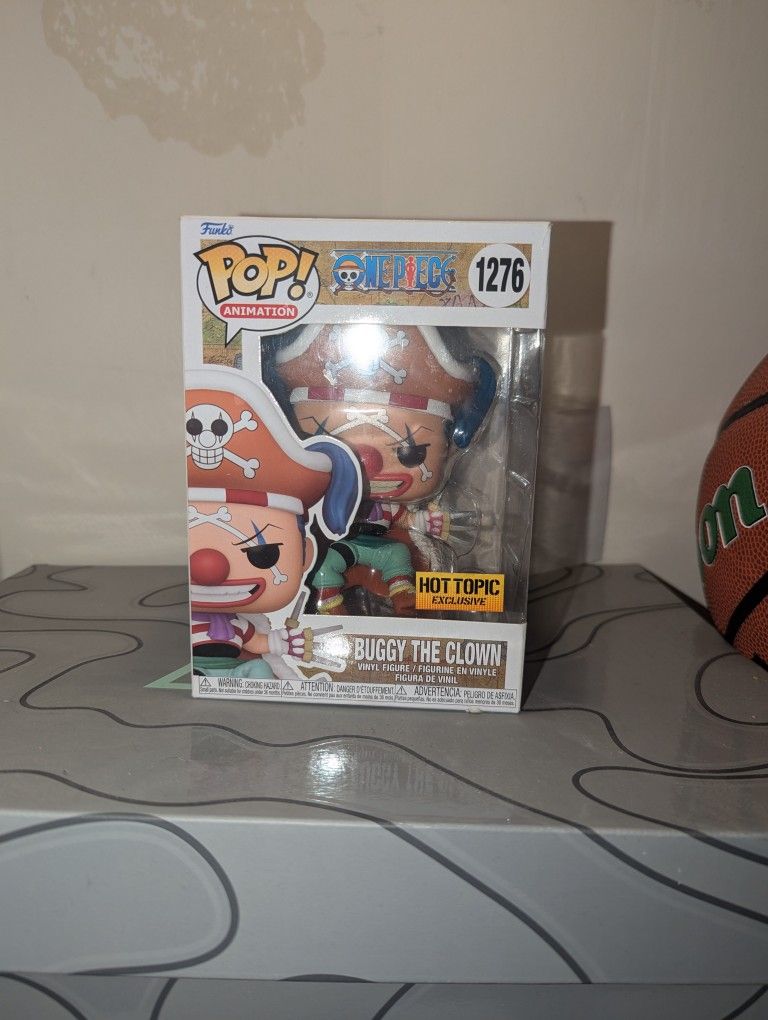 Funko Pop! Buggy The Clown One Piece 1286 (HOT TOPIC EXCLUSIVE)