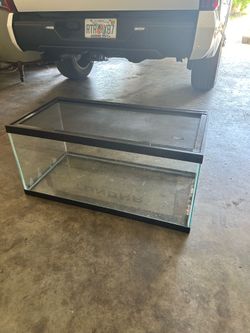 Glass terrarium for reptiles