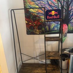 Hanging Rack And Shelf