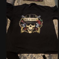 Vintage guns And Roses Not in this lifetime Tour T-Shirt Size Large