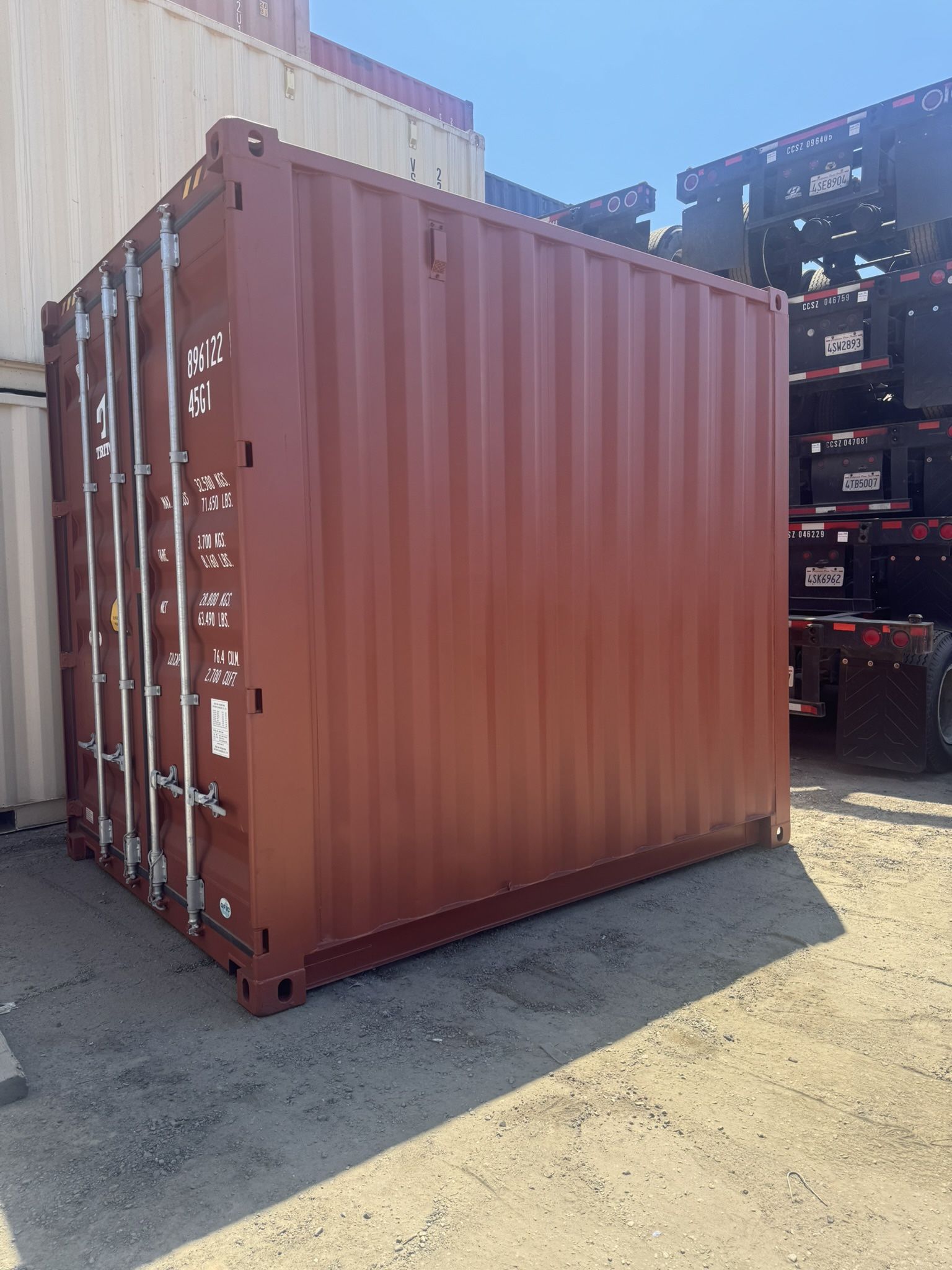 10ft Shipping Container | Compact Storage | Wind & Water Tight