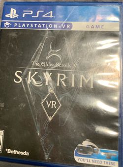 PS4 SkyRim VR Game