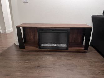 TV stand/electrical fire place $150 or best offer