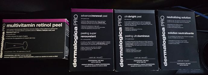 Dermalogica pro and regular dermalogica