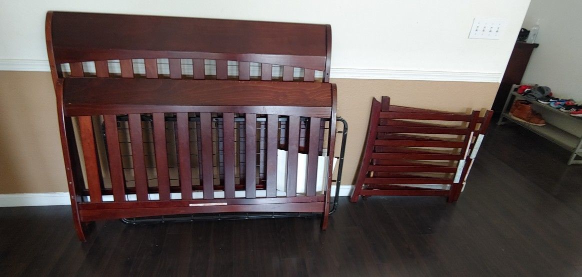 Cherry Wood crib