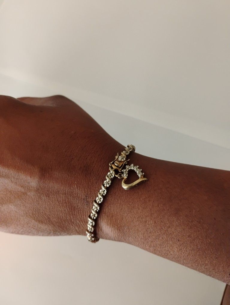 PAJ BB China Gold-tone Diamond Illusion Box Clasp