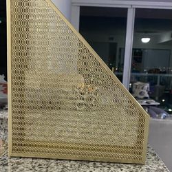 Gold Mesh File Holder