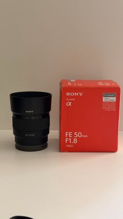 Sony - FE 50mm F1.8 Lens | SEL50F18F/2