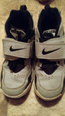 Black and grey nike size 2