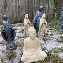 Patio Decorations! Concrete Statues (Solid Individually)