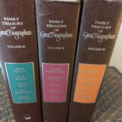 Family Treasury Of Great Biographies Vol. II - IV