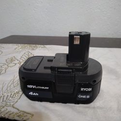 Ryobi 18v 4ah Battery 