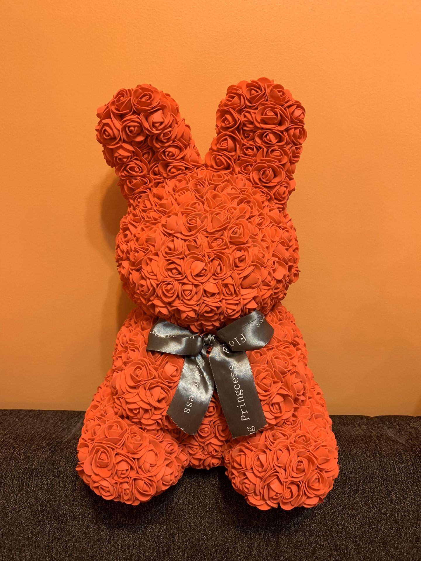 rose rabbit toy DolliBu Rose Gold Bunny Stuffed Animal with Baseball Plush main image 1