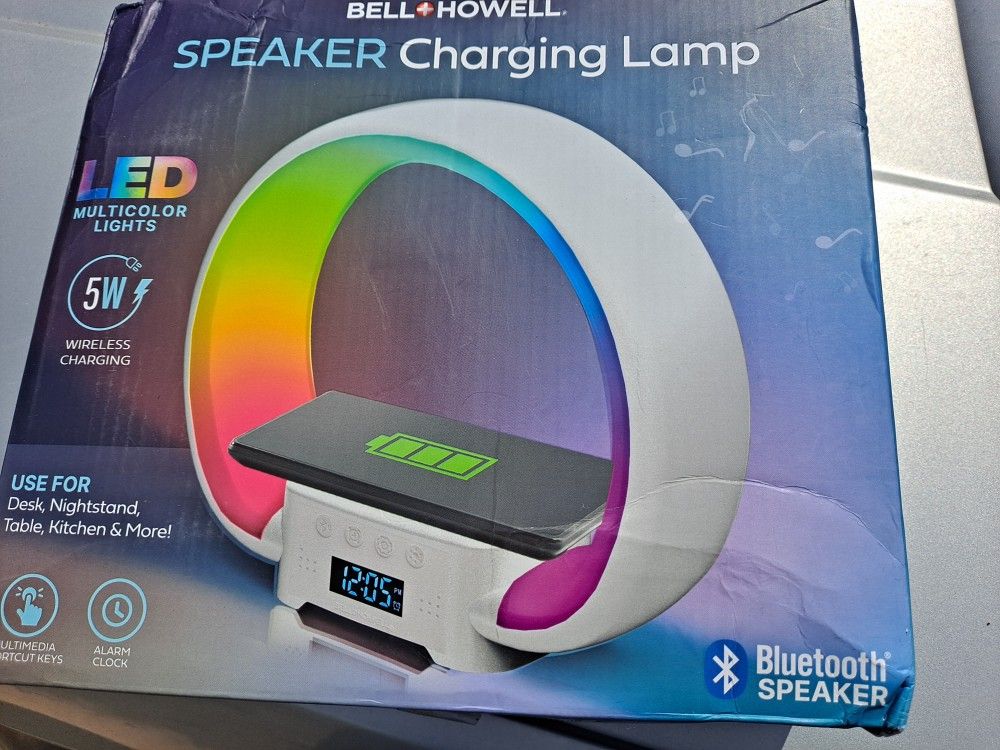 Bell Howell speaker changing lamp