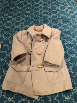 Talbots Kids Light Blue Wool Jacket - 18 month
