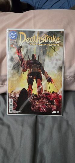 DC Comics Deathstroke the terminator comic book.