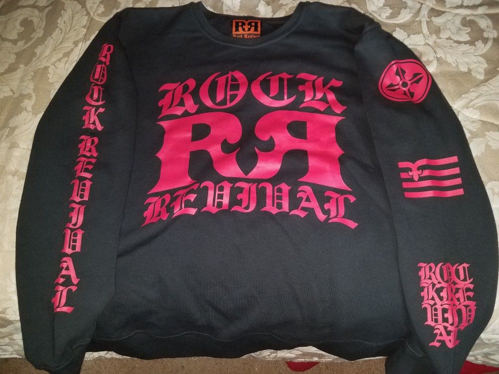 MENS ROCK REVIVAL SWEATER