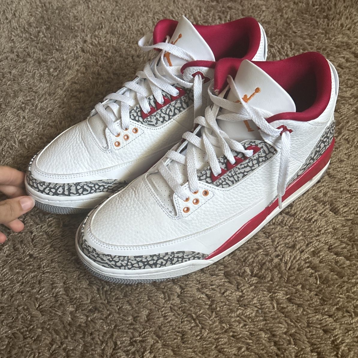 Jordan 3 Cardinal 