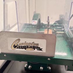 10” Trim Saw With Autofeed And Hood comes with factory blade 