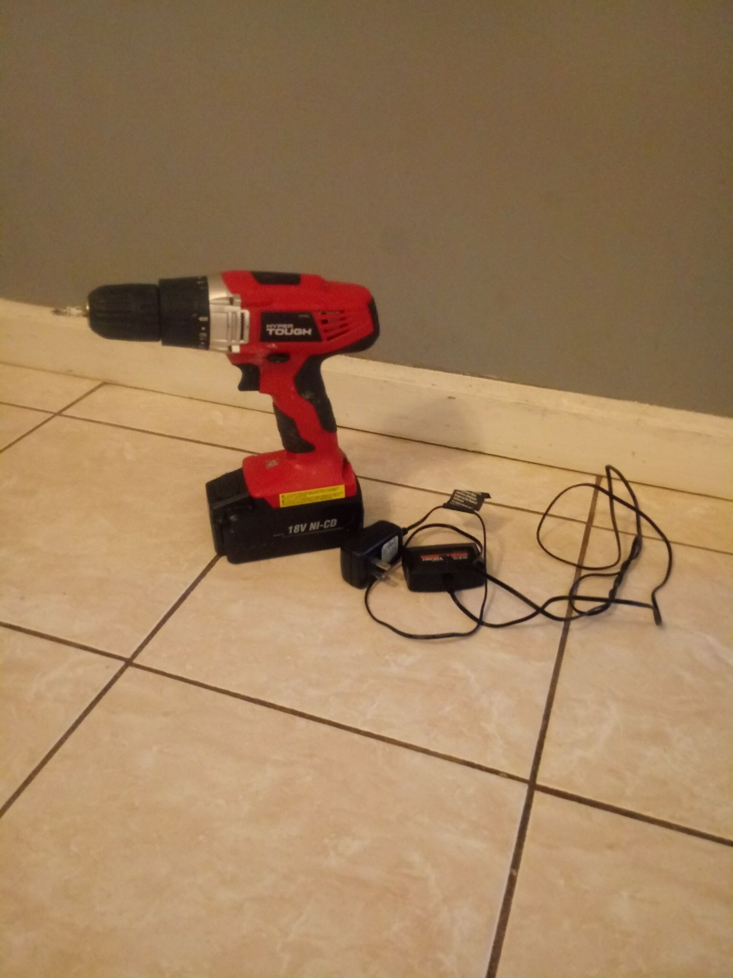 Battery operated drill