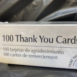 Thank you wedding cards