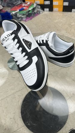 Prada Milano Low-Top Leather Sneakers