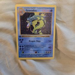 Gyarados 1st Edition Pokemon