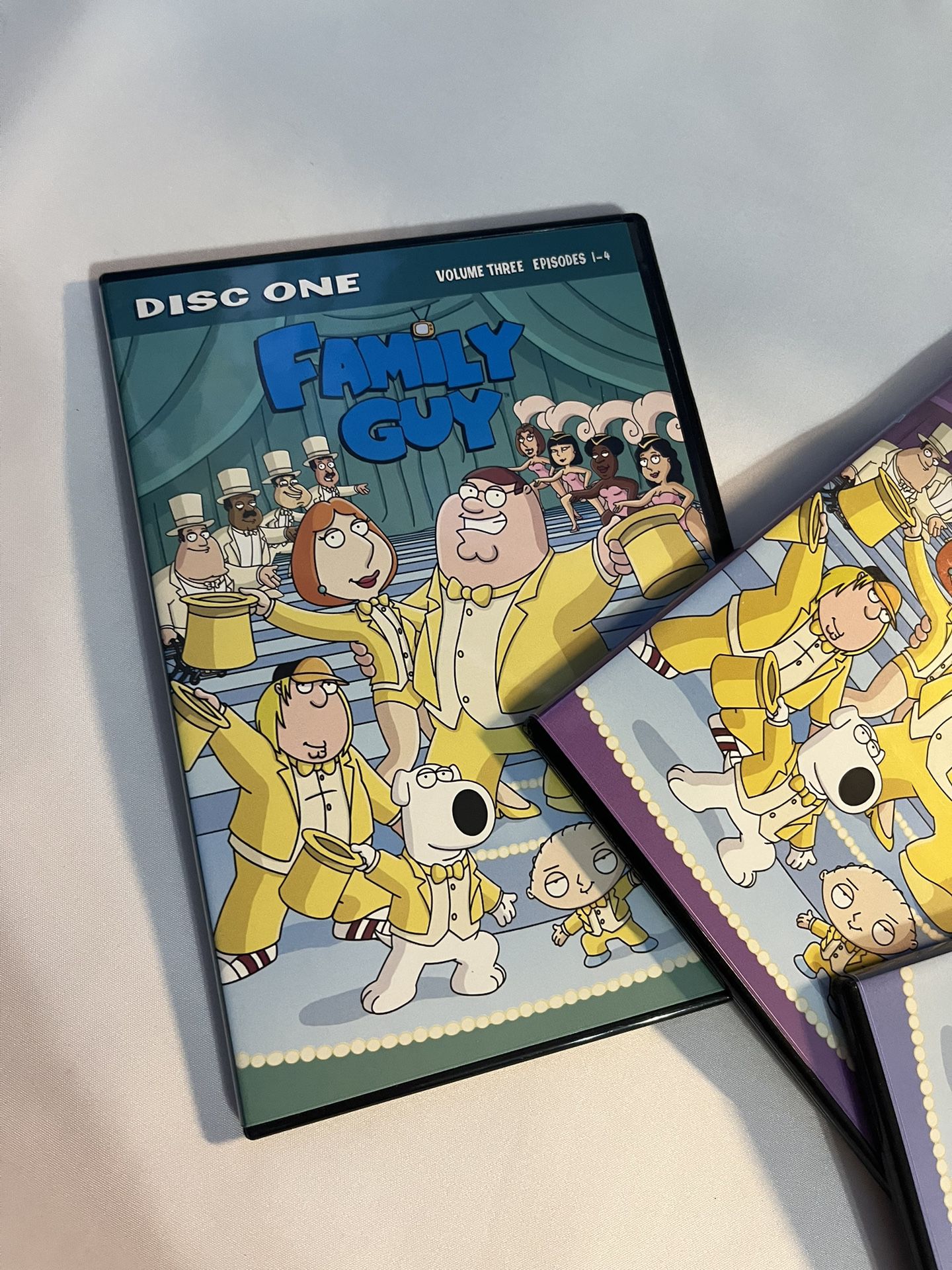 Family Guy Volume Three DVD Set (2005, Fox) 13 Episodes on 3 Discs for Sale  in Virginia Beach, VA - OfferUp