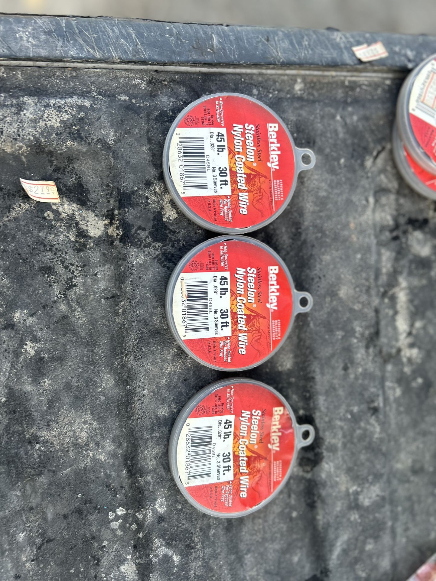 45 Pound Steelon Nylon Coated Wire 