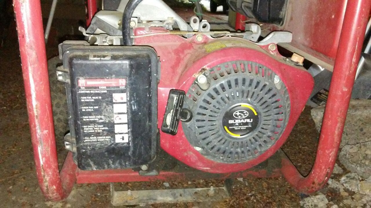 Husky 5000 watt generator subaru engine for Sale in Seattle, WA OfferUp