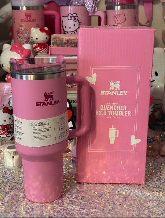 Brand New Hello Kitty Stanley 40oz Pink on Pink Cup