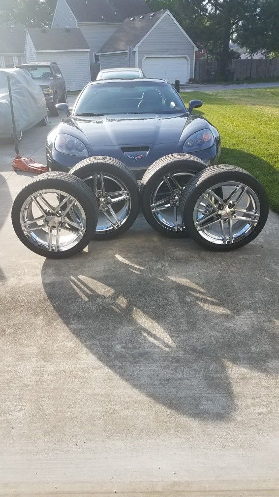 C6 ZO6 Corvette  OEM Wheels