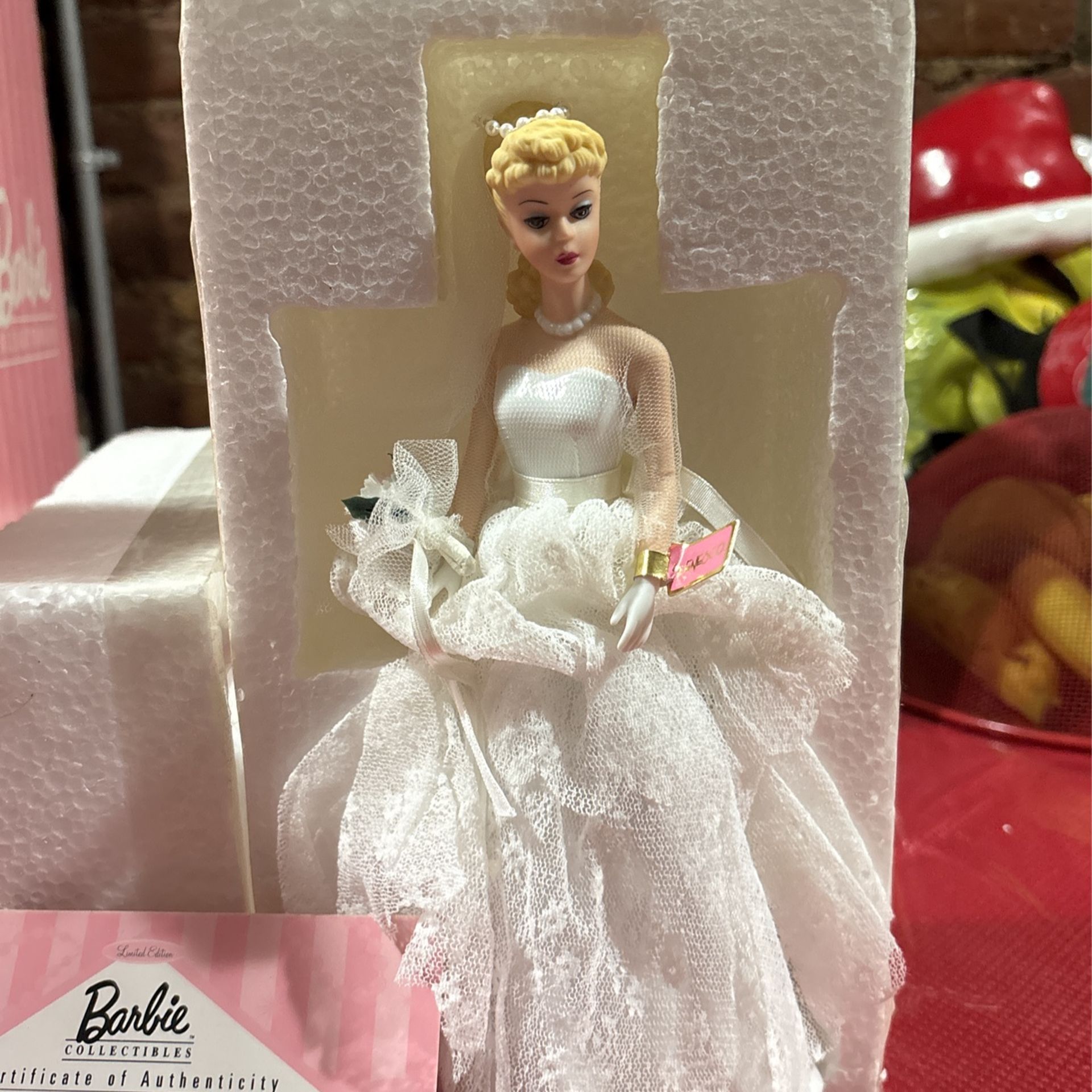 Barbie collectible wedding day 1959 musical figurine