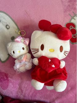 Hello kitty plushies