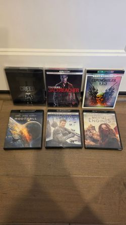 4k UHD bluray bundle- $75 for all