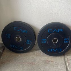 Cap 45 lb Olympic Style Weights