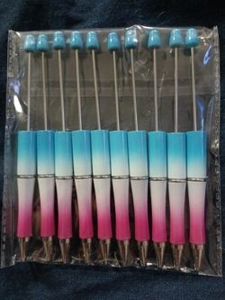 New packs of 10 DIY Beadable Pens