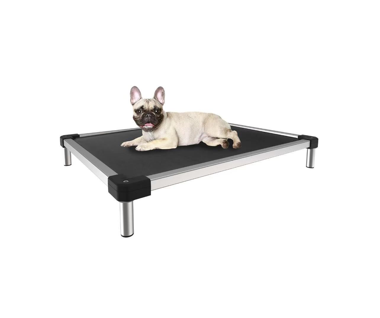 ✌️ Cooling Chew-Proof Elevated Dog Bed, Washable Raised Cot for Outdoor/Camping/Indoor Use, Waterproof & Durable Pet Bed for Small and Medium Dogs,