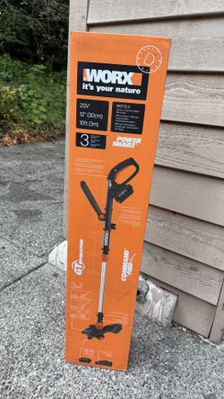 Worx WG170 3-in-1 String trimmer, Edger, Mini Mower