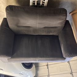 Blue/grey Couch Used $70 OBO 