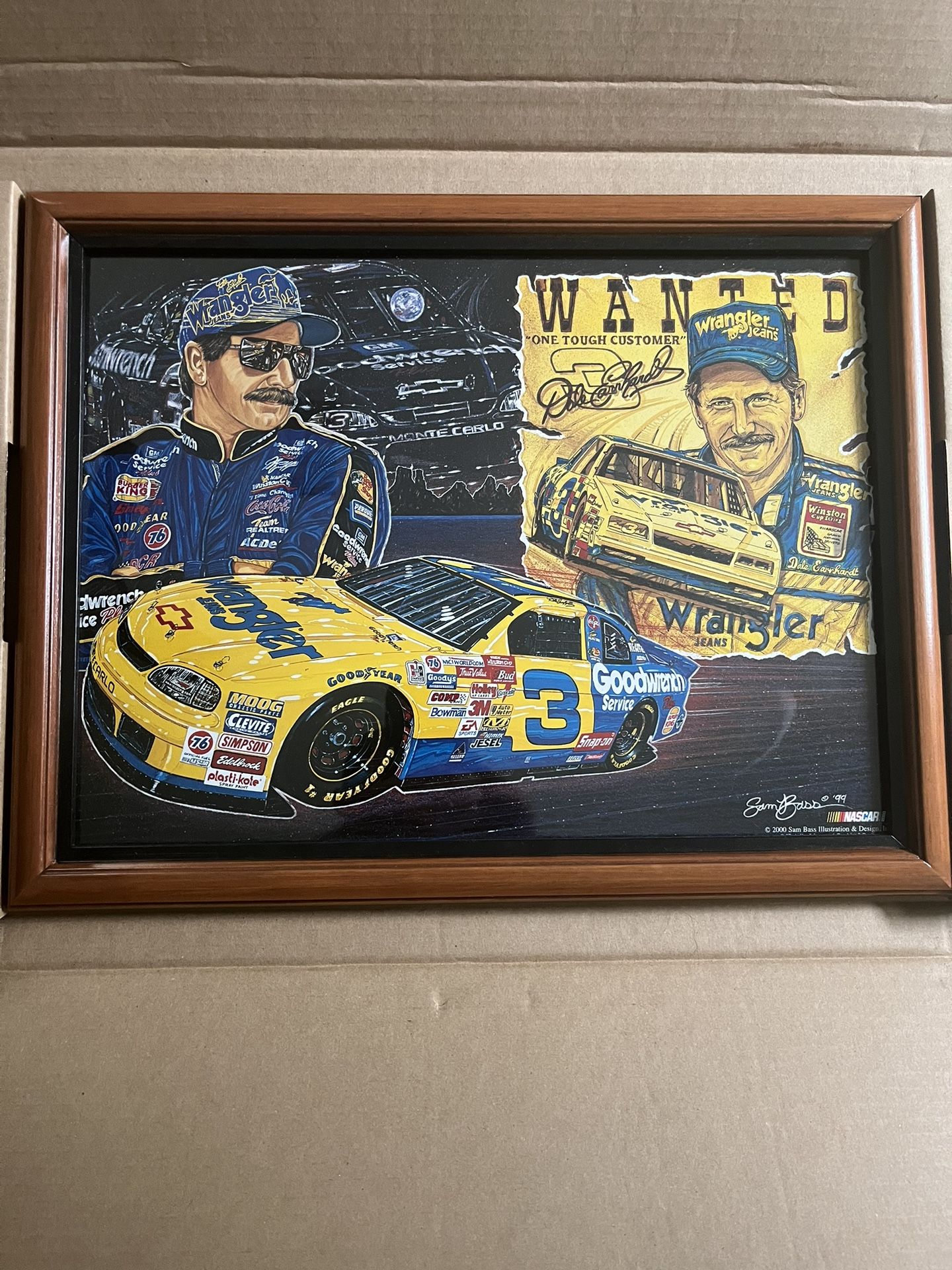 Dale Earnhardt WANTED Photo