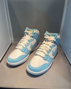 NEW Nike Dunk High Retro Mens Size 9 1/2 Chill White DD1399 401