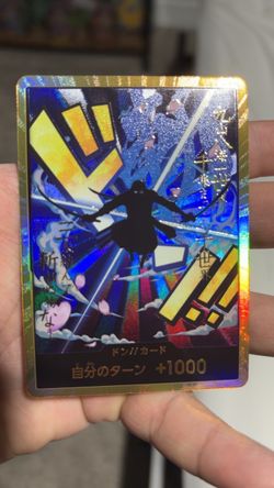 One piece Japanese Gold Don Zoro