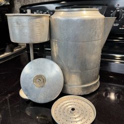 Vintage 20 Cup Percolator Coffee Pot By Worthmore