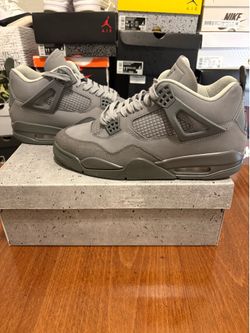 Size 10.5- Air Jordan 4 Retro ‘Wet Cement’ VNDS🔥