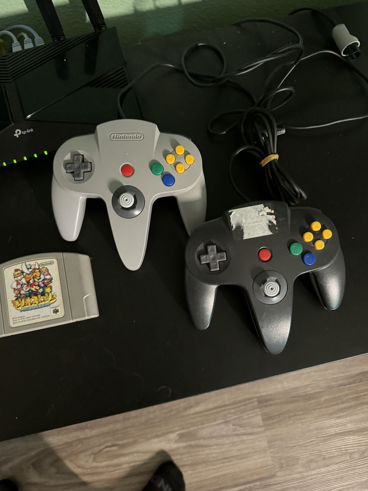 Japanese N64 with 2 Controllers And Games