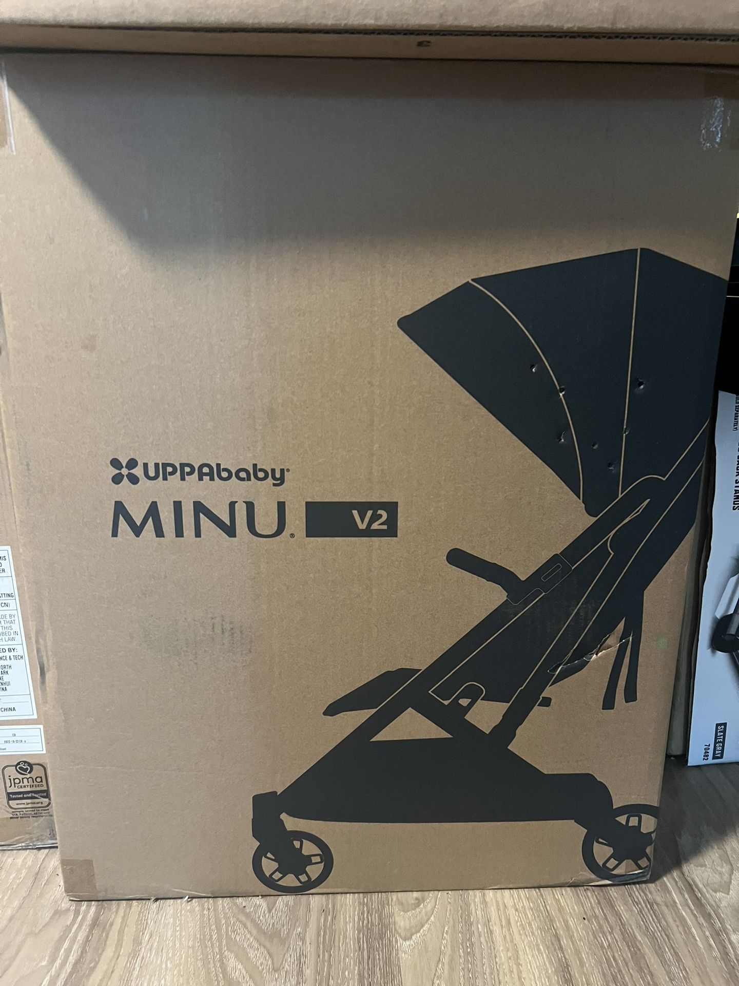 UPPABABY MINU V2 STROLLER (Greyson Charcoal Melange)