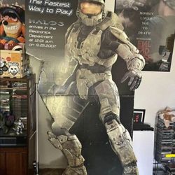 Super Rare Halo 3 Release Walmart Store Display