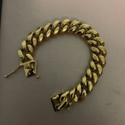 Cuban link bracelet (18mm)