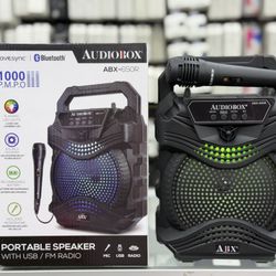 6.5” Bluetooth Speaker with Mic 